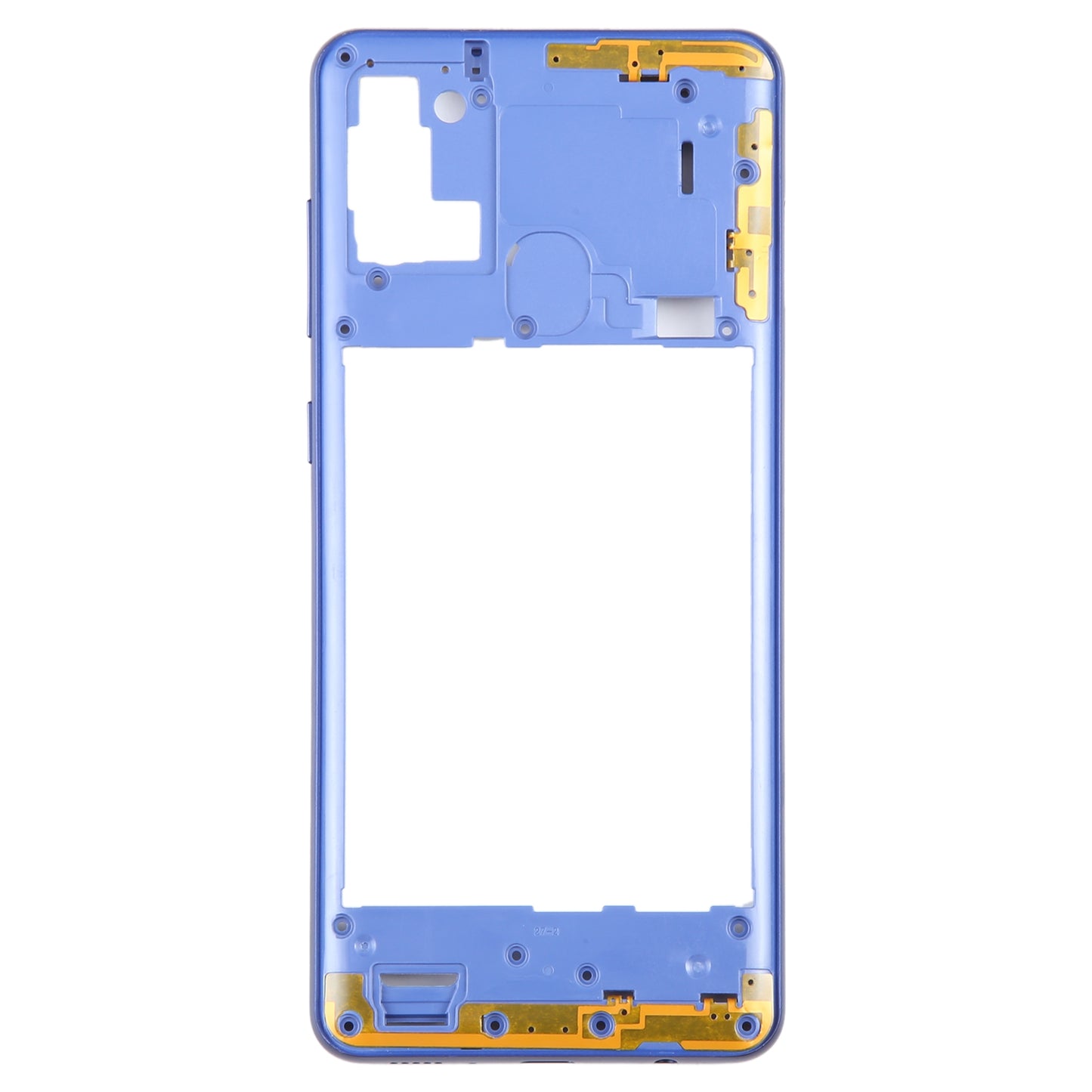 For-Samsung-Galaxy-A21s-Middle-Frame-Bezel-Plate-(Blue)