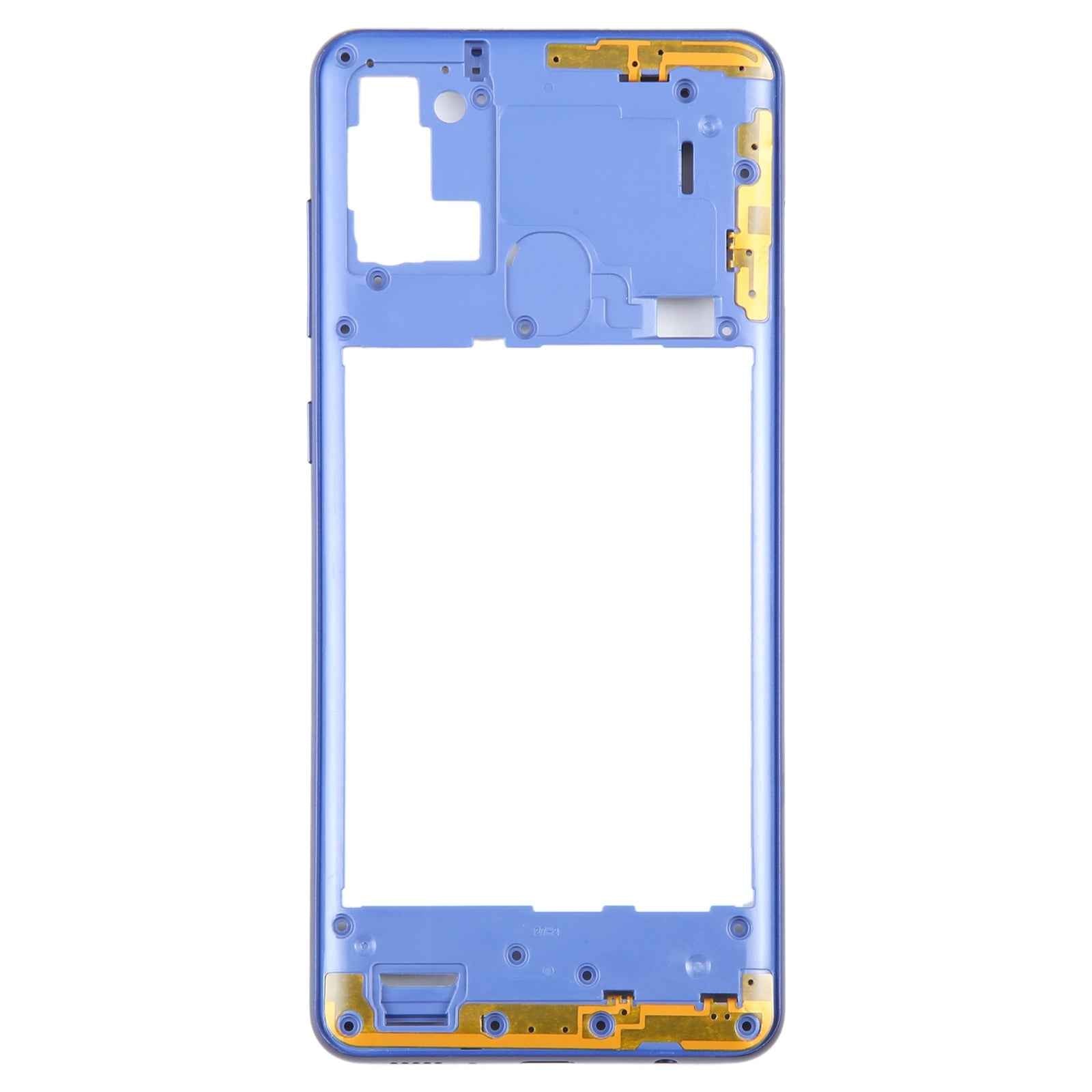 For-Samsung-Galaxy-A21s-Middle-Frame-Bezel-Plate-(Blue)