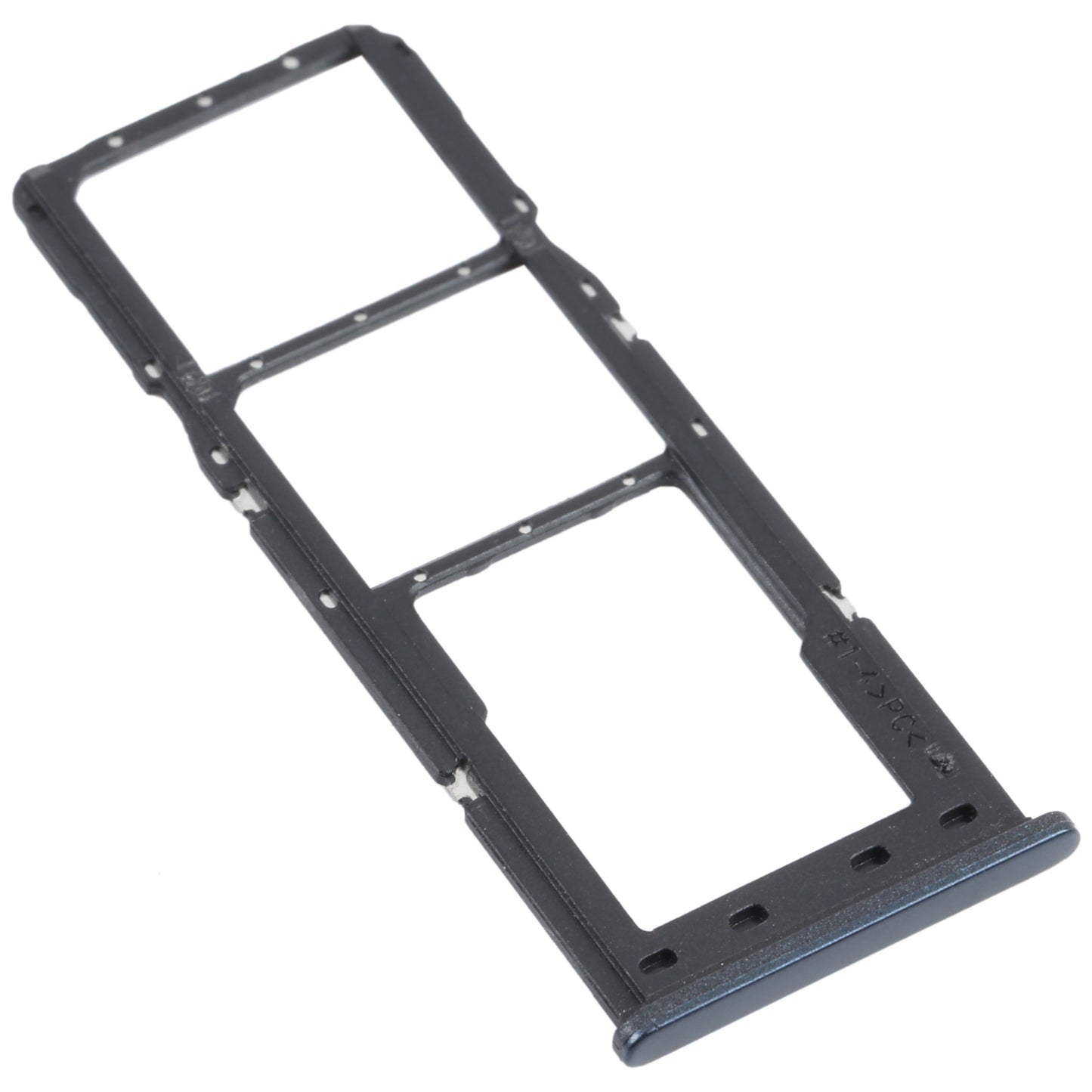 For-Samsung-Galaxy-M12-SM-M127-SIM-Card-Tray-+-SIM-Card-Tray-+-Micro-SD-Card-Tray-(Black)