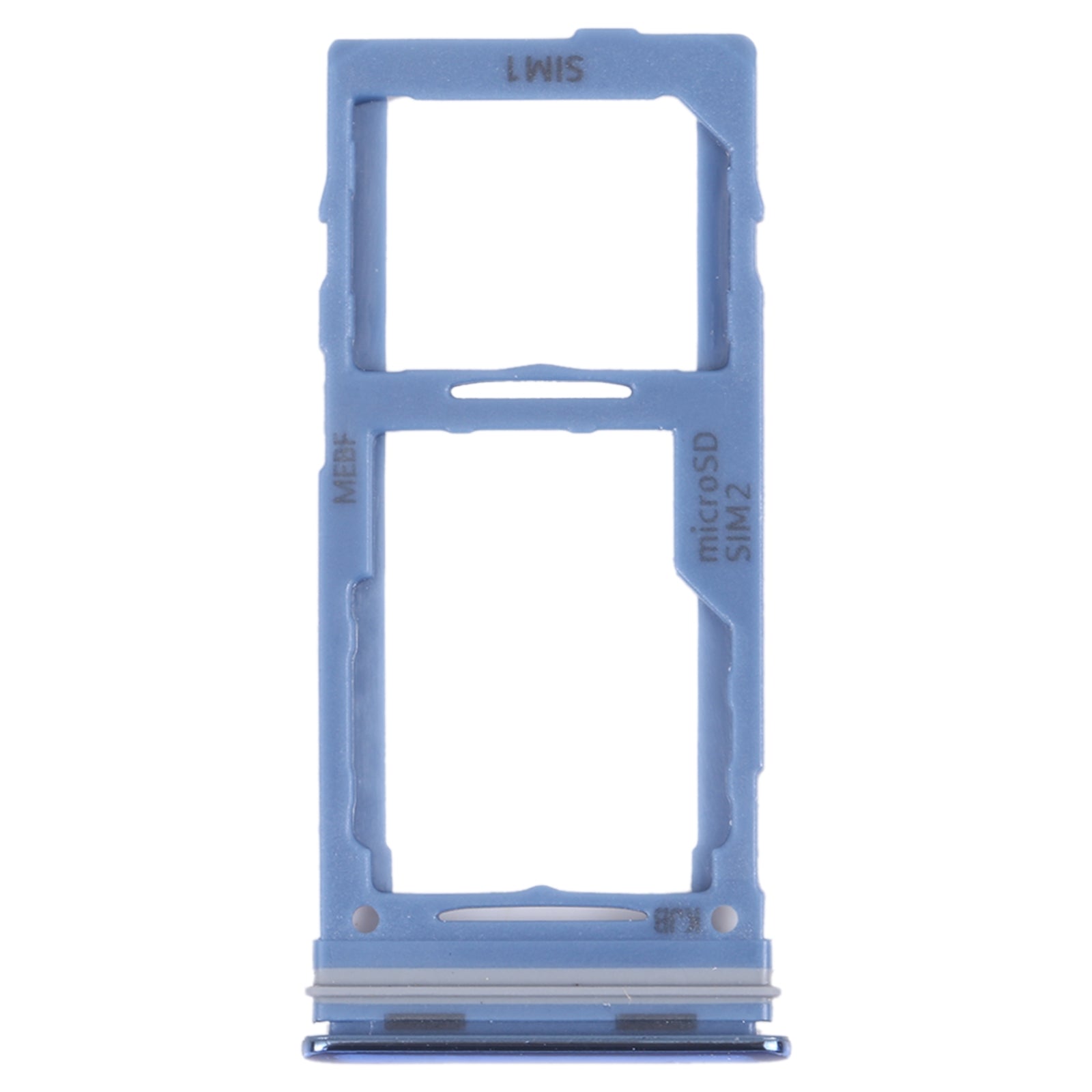 For-Samsung-Galaxy-M52-5G-SM-M526B-Original-SIM-Card-Tray-+-SIM-Card-Tray-/-Micro-SD-card-tray-(Blue)