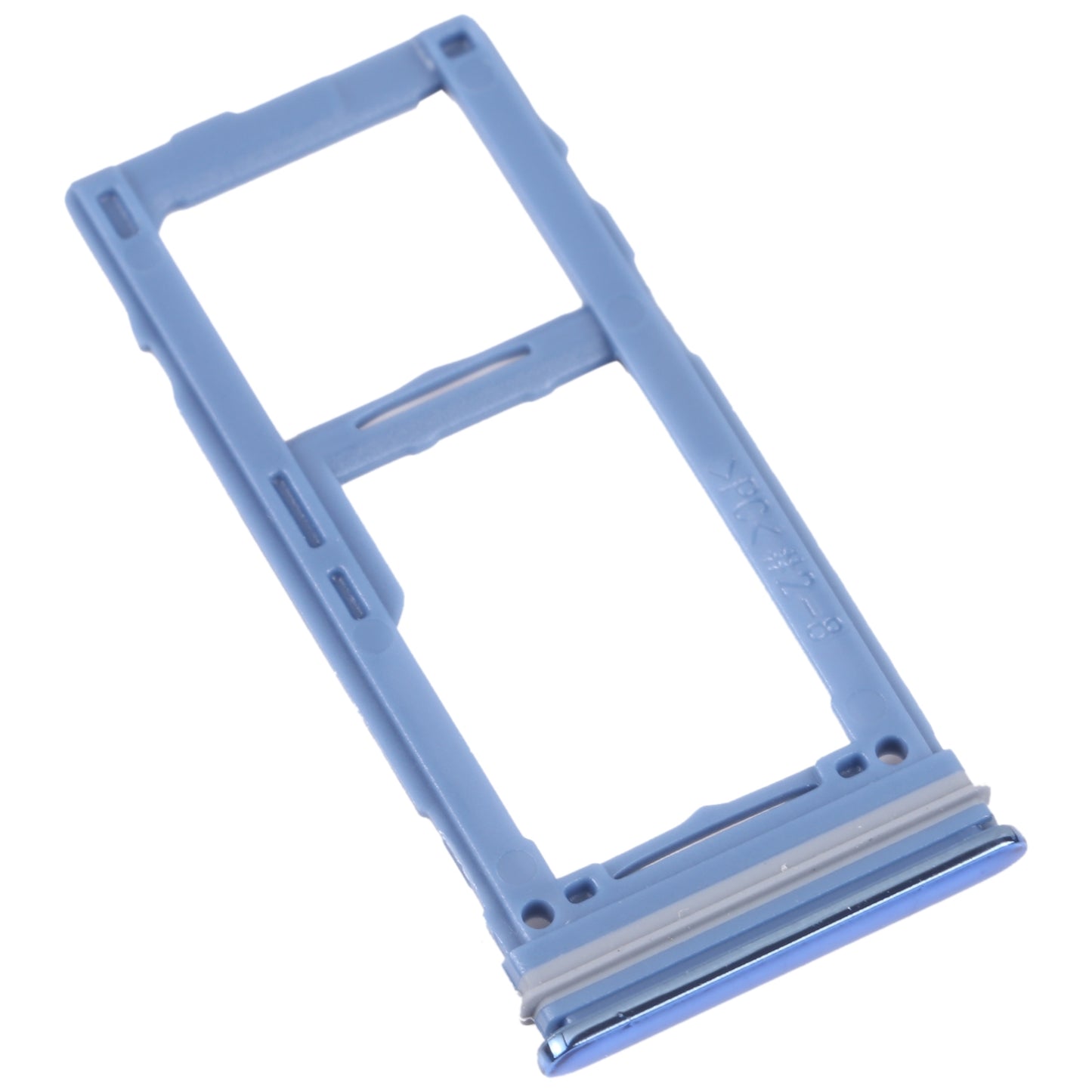 For-Samsung-Galaxy-M52-5G-SM-M526B-Original-SIM-Card-Tray-+-SIM-Card-Tray-/-Micro-SD-card-tray-(Blue)