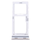For-Samsung-Galaxy-M52-5G-SM-M526B-Original-SIM-Card-Tray-+-SIM-Card-Tray-/-Micro-SD-card-tray-(White)