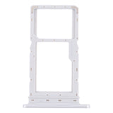 For-Samsung-Galaxy-Tab-A8-10.5-2021-SM-X200/X205-SIM-Card-Tray-+-SIM-Card-Tray-/-Micro-SD-Card-Tray-(White)