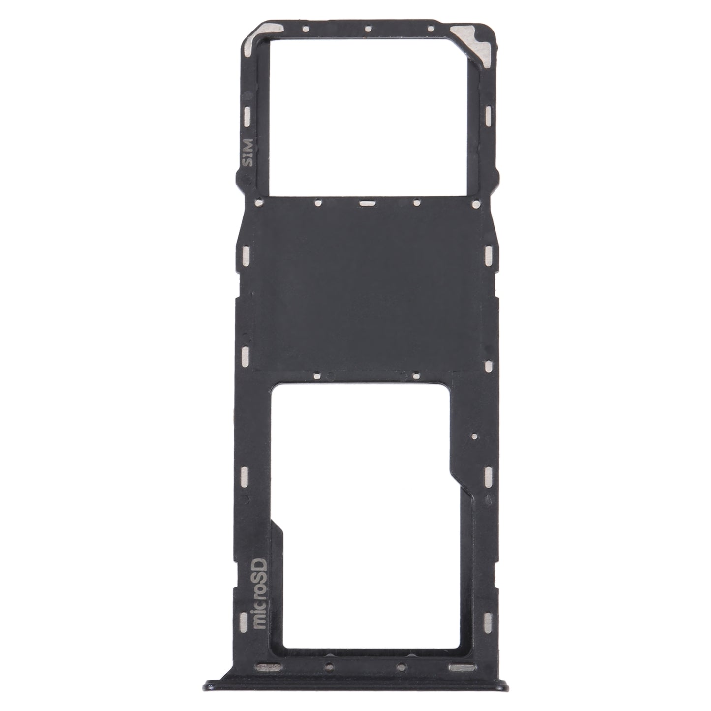 For-Samsung-Galaxy-A03s-SM-A037U-Original-SIM-Card-Tray-+-Micro-SD-card-tray-(Black)