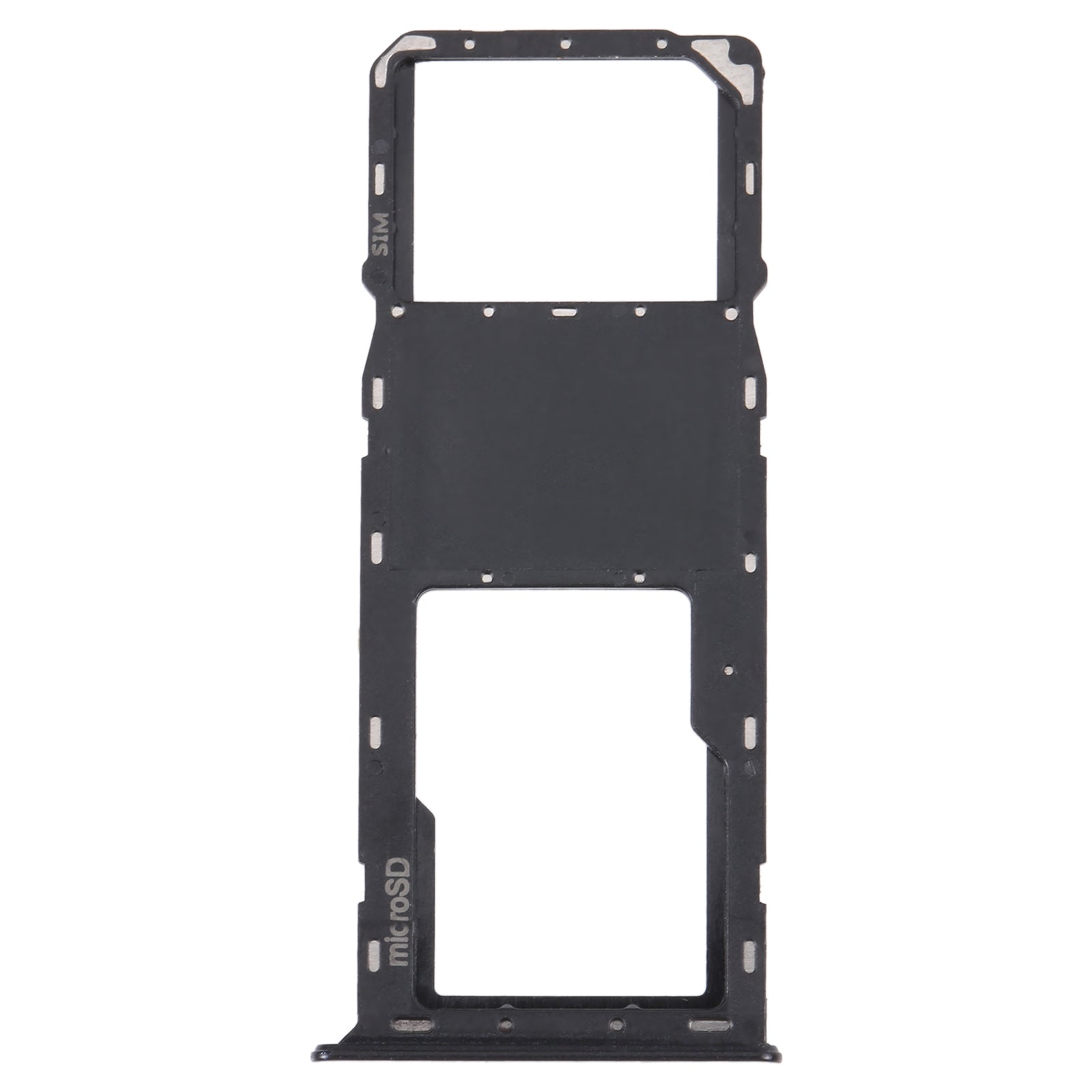For-Samsung-Galaxy-A03s-SM-A037U-Original-SIM-Card-Tray-+-Micro-SD-card-tray-(Black)