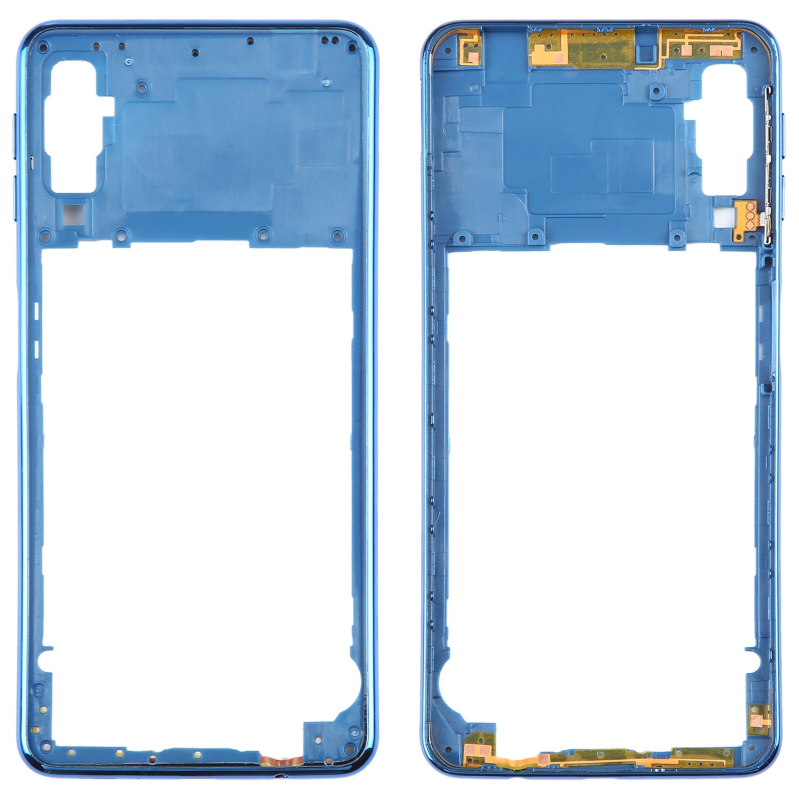 For-Samsung-Galaxy-A7-2018-SM-A750-Middle-Frame-Bezel-Plate-(Blue)