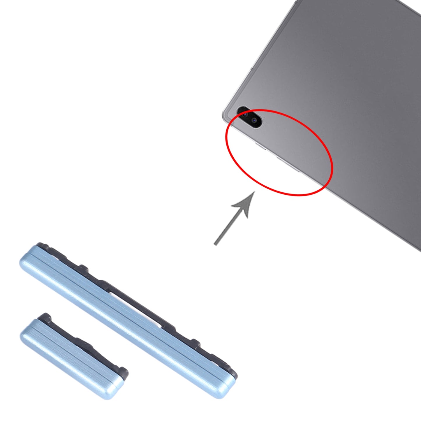 For-Samsung-Galaxy-Tab-S6-SM-T865-Original-Power-Button-and-Volume-Control-Button-(Blue)