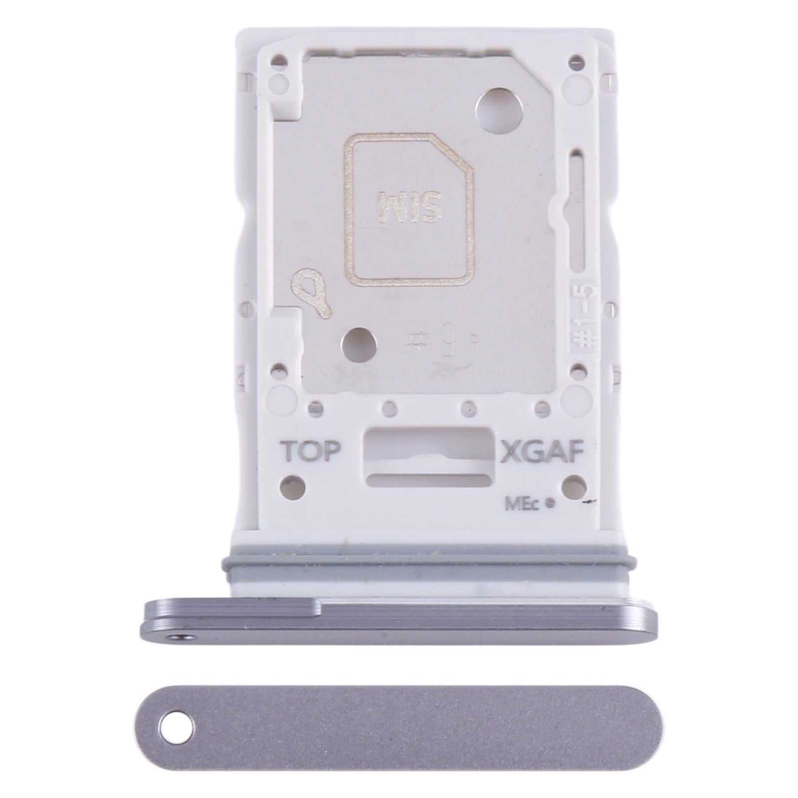 For-Samsung-Galaxy-Tab-S9-Ultra-5G-SM-X916-Original-SIM-+-Micro-SD-Card-Tray-(Grey)