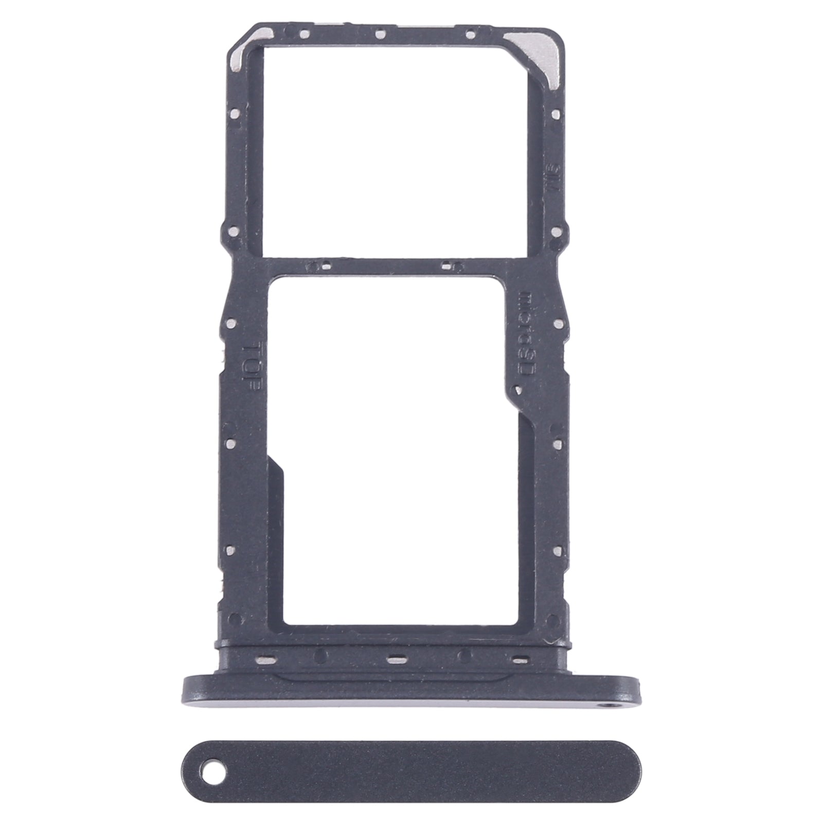 For-Samsung-Galaxy-Tab-A9+-5G-SM-X215-Original-SIM-+-Micro-SD-Card-Tray-(Grey)