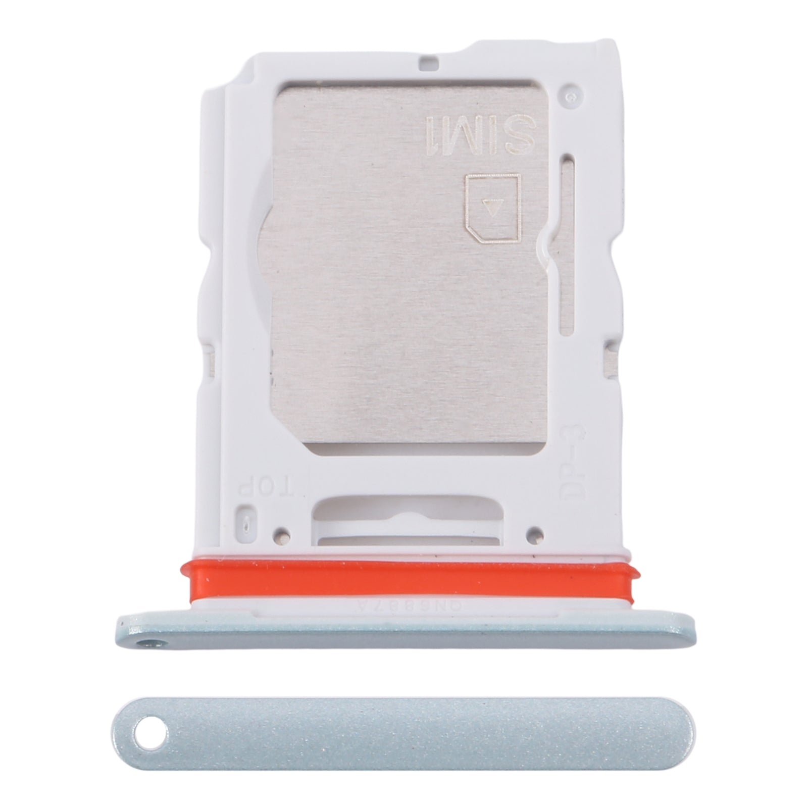 For-Samsung-Galaxy-M55-SM-M556B-Original-SIM-Card-Tray-+-SIM-Card-Tray-/-Micro-SD-Card-Tray-(Green)