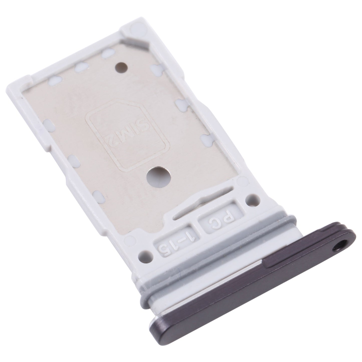 For-Samsung-Galaxy-S21-FE-5G-SM-G990B-Original-SIM-Card-Tray-+-SIM-Card-Tray-(Black)