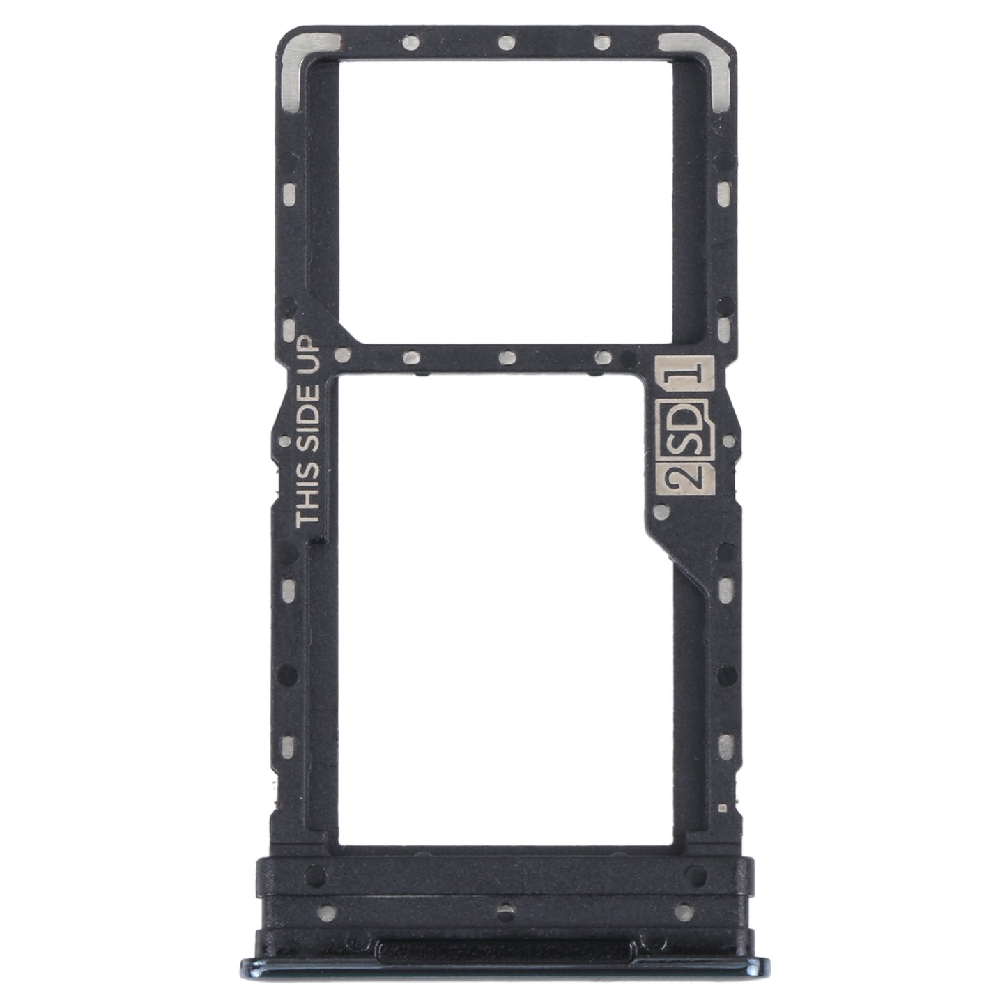 For-Motorola-Moto-G52-SIM-Card-Tray-+-SIM-/-Micro-SD-Card-Tray-(Black)