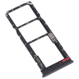 For-Motorola-Moto-G32-SIM-Card-Tray-+-SIM-Card-Tray-+-Micro-SD-Card-Tray-(Black)