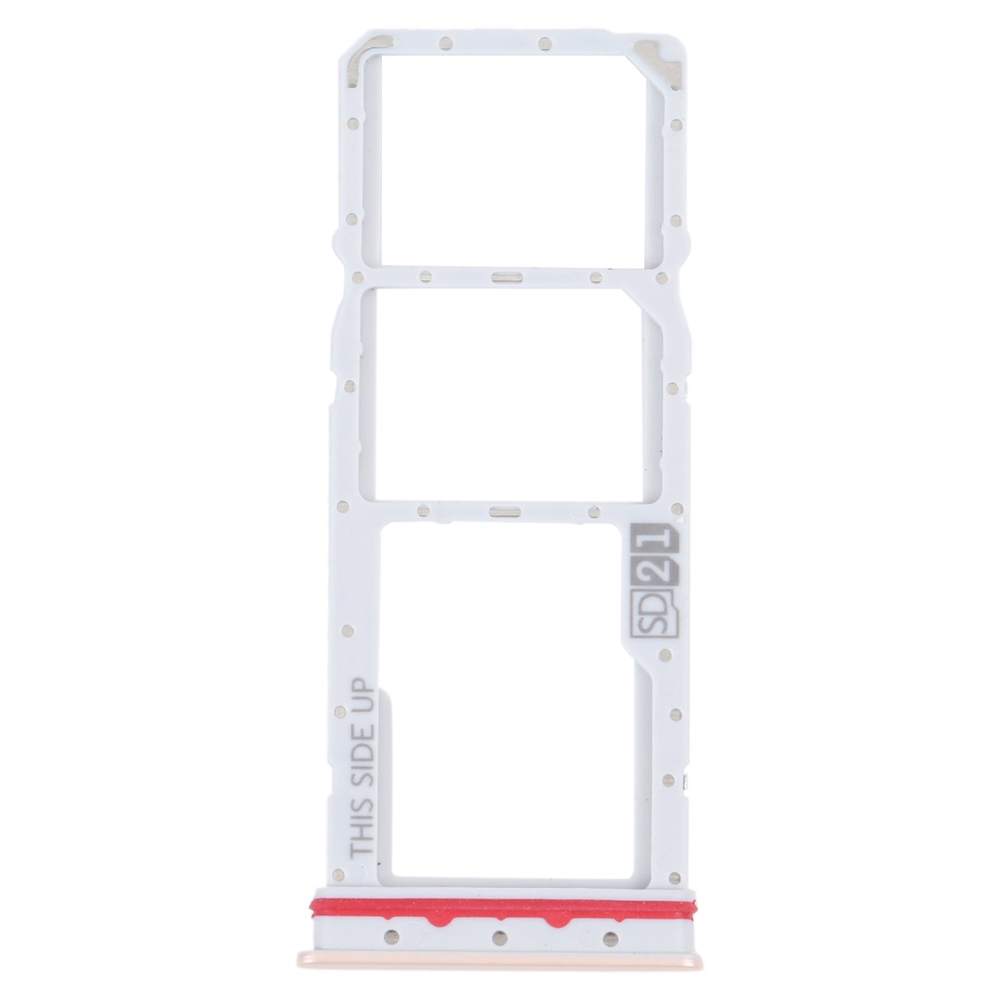 For-Motorola-Moto-G32-SIM-Card-Tray-+-SIM-Card-Tray-+-Micro-SD-Card-Tray-(Gold)