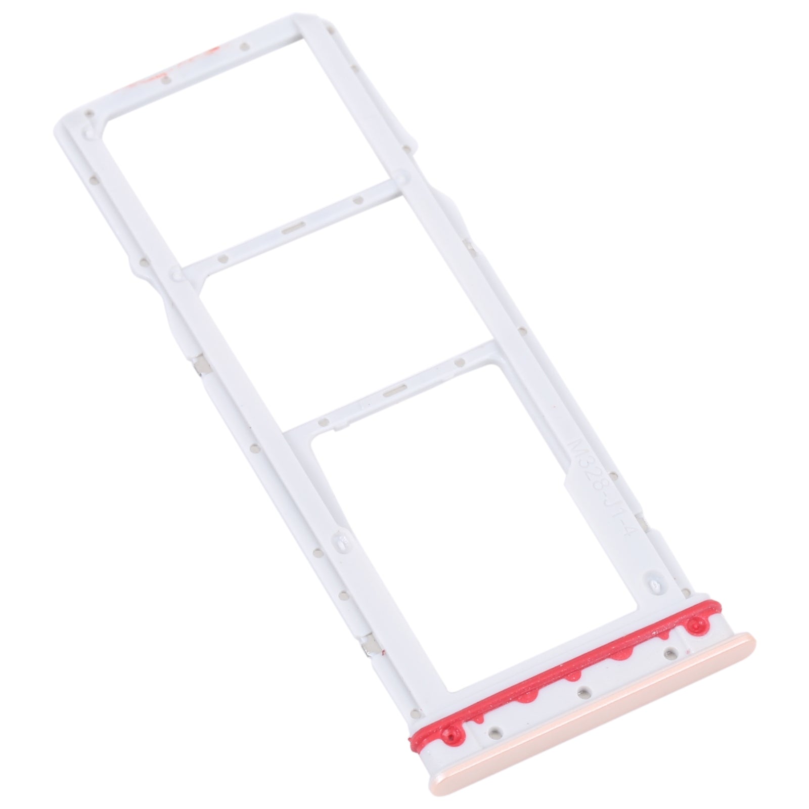For-Motorola-Moto-G32-SIM-Card-Tray-+-SIM-Card-Tray-+-Micro-SD-Card-Tray-(Gold)