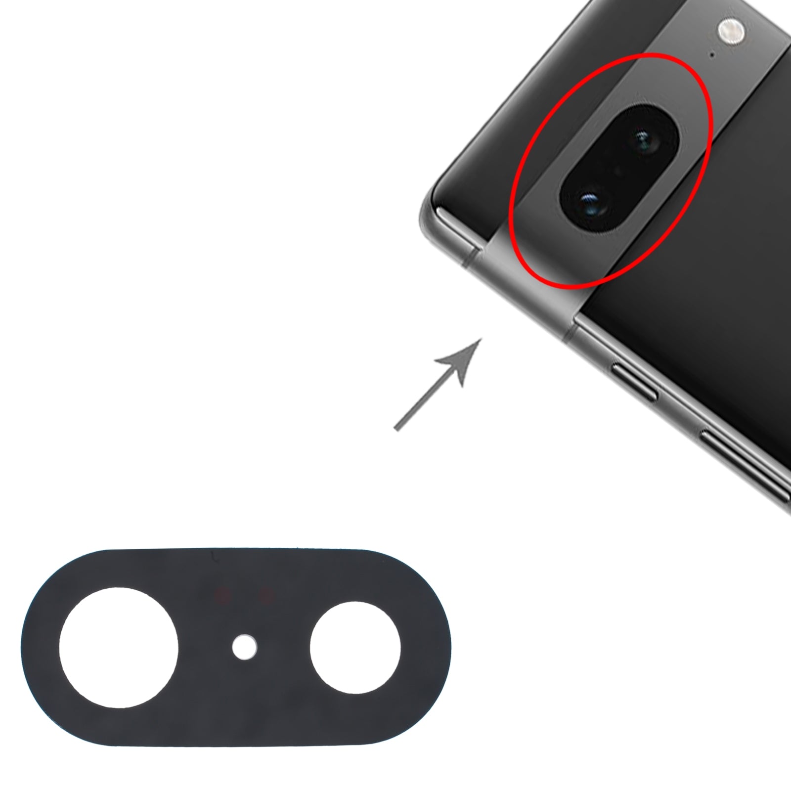 For-Google-Pixel-7-Original-Back-Camera-Lens