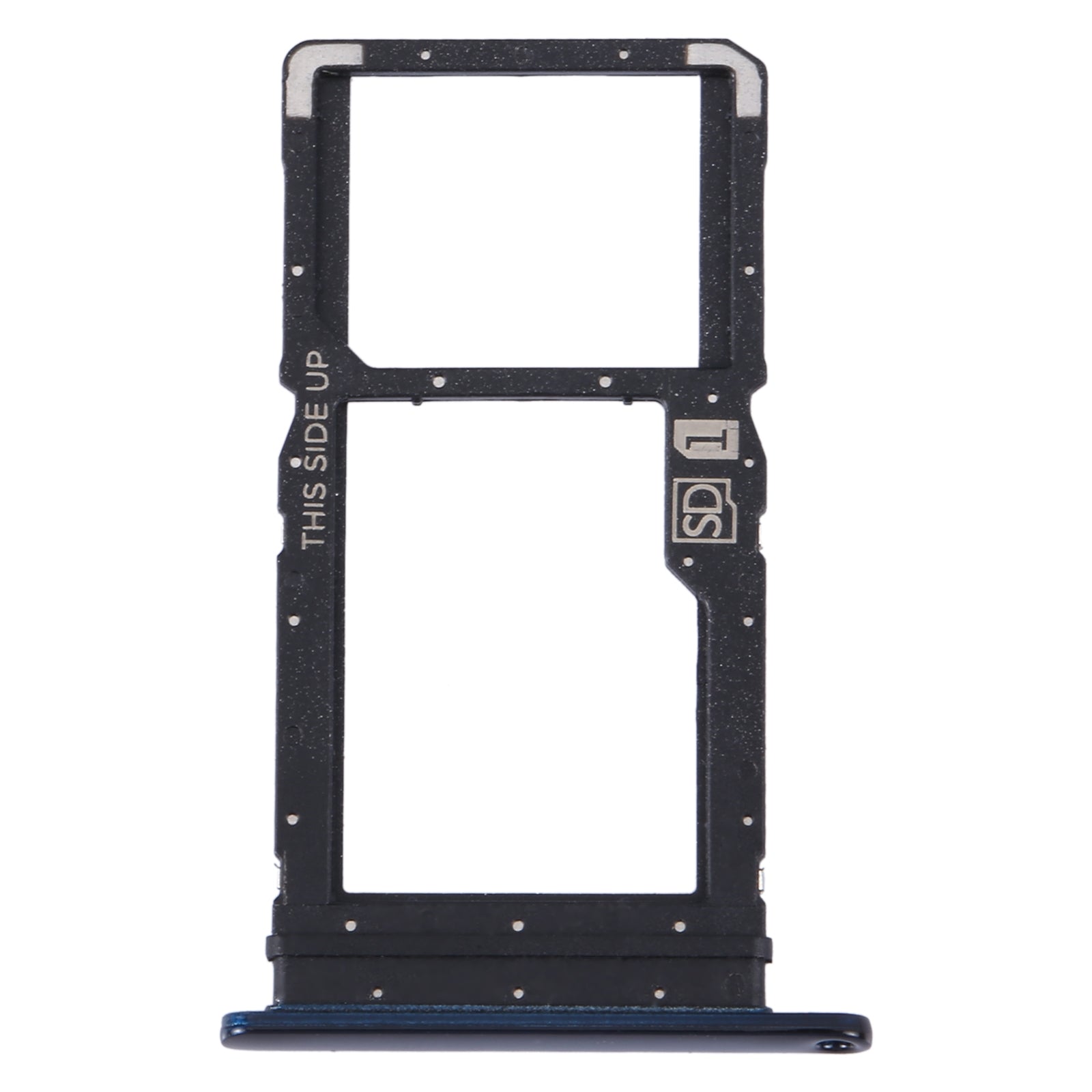 For-Motorola-Moto-One-Fusion-Plus-Original-SIM-Card-Tray-+-Micro-SD-Card-Tray-(Blue)