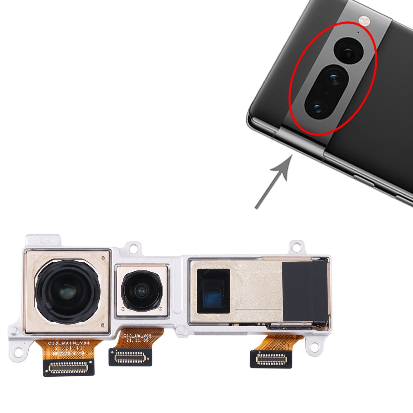 For-Google-Pixel-7-Pro-GP4BC-GE2AE-Back-Facing-Camera