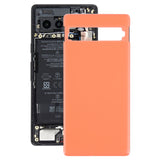 For-Google-Pixel-7a-Original-Battery-Back-Cover(Orange)