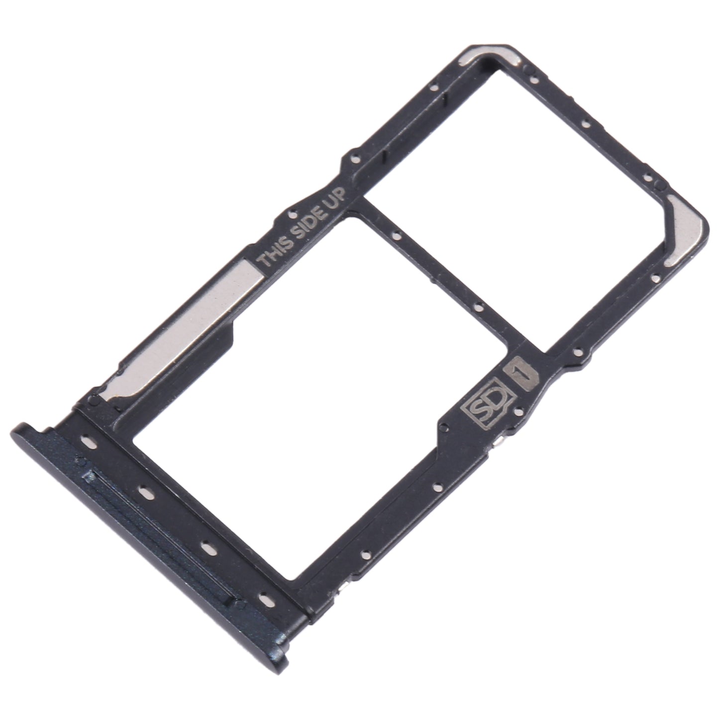 For-Motorola-Moto-G-Pure-SIM-Card-Tray-+-Micro-SD-Card-Tray-(Black)