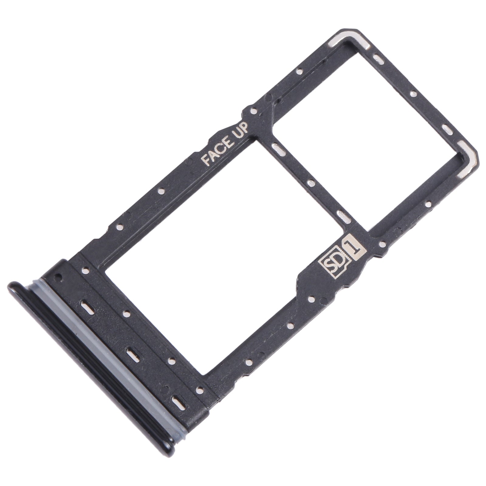 For-Motorola-Moto-G-Stylus-2021-SIM-Card-Tray-+-Micro-SD-Card-Tray-(Black)
