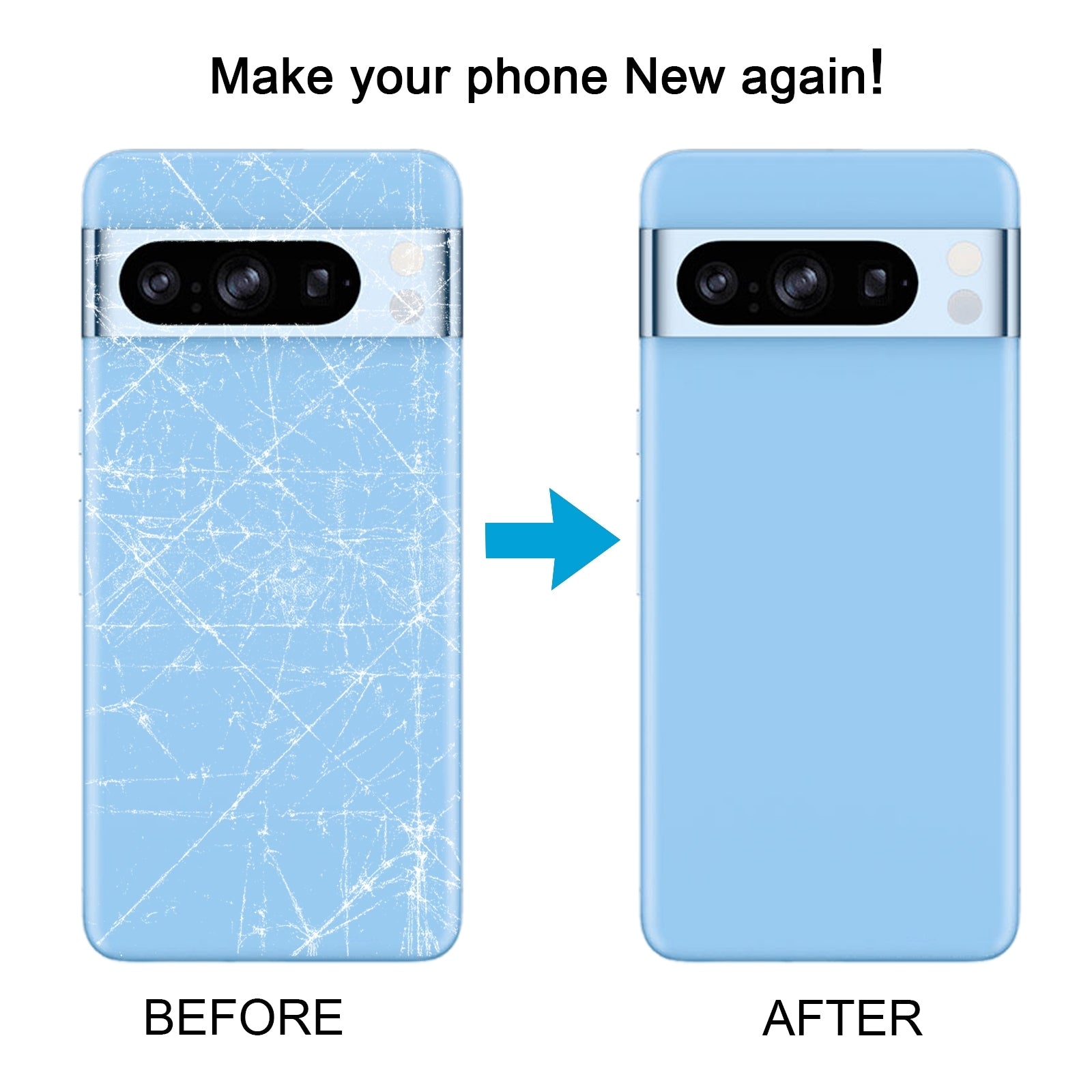 For-Google-Pixel-8-Pro-Original-Battery-Back-Cover-(Blue)