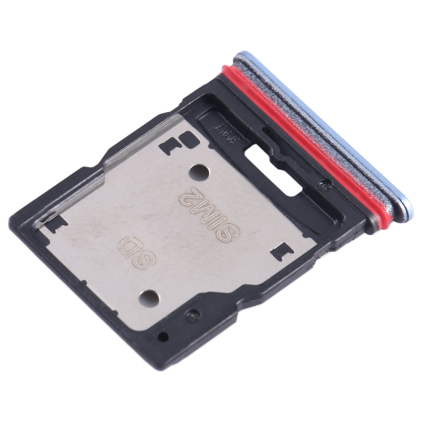 For-Xiaomi-Redmi-K50i-SIM-Card-Tray-+-SIM-Card-Tray-/-Micro-SD-Card-Tray-(Blue)