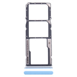 For-Xiaomi-Redmi-Note-12-4G-SIM-Card-Tray-+-SIM-Card-Tray-+-Micro-SD-Card-Tray-(Blue)