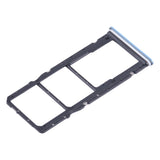 For-Xiaomi-Redmi-Note-12-4G-SIM-Card-Tray-+-SIM-Card-Tray-+-Micro-SD-Card-Tray-(Blue)