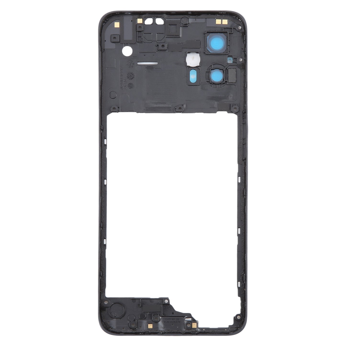 For-Motorola-Moto-G13-Original-Middle-Frame-Bezel-Plate-(Black)