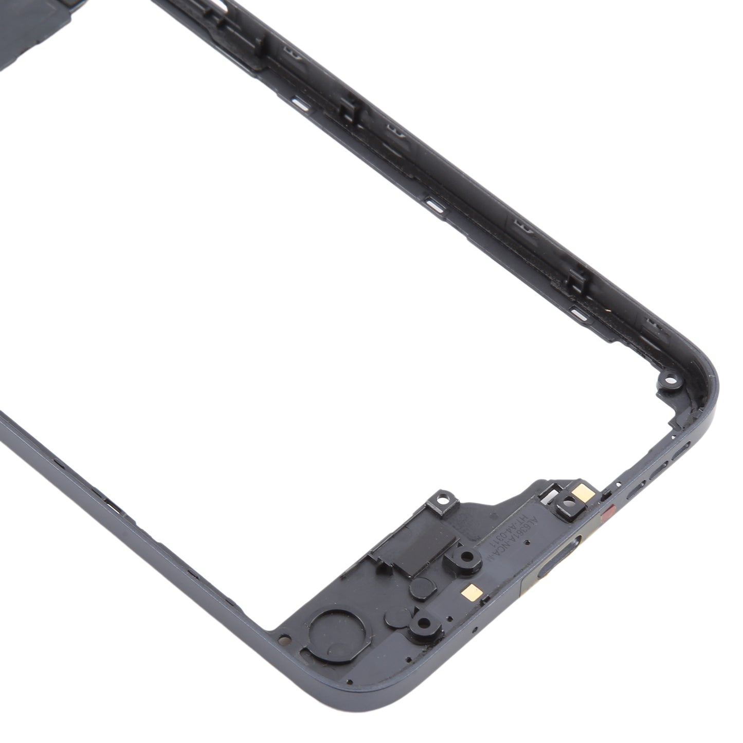 For-Motorola-Moto-G13-Original-Middle-Frame-Bezel-Plate-(Black)