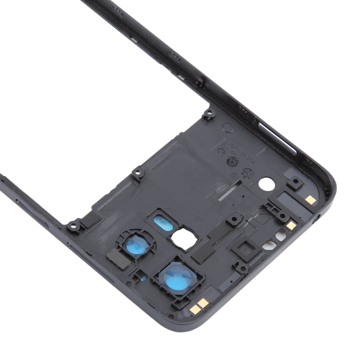 For-Motorola-Moto-G13-Original-Middle-Frame-Bezel-Plate-(Black)
