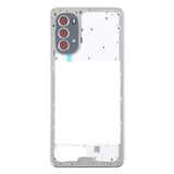 For-Motorola-Moto-G52-Original-Middle-Frame-Bezel-Plate-(Silver)