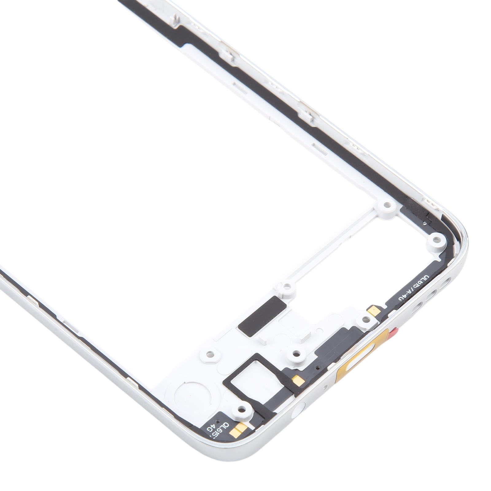 For-Motorola-Moto-G52-Original-Middle-Frame-Bezel-Plate-(Silver)