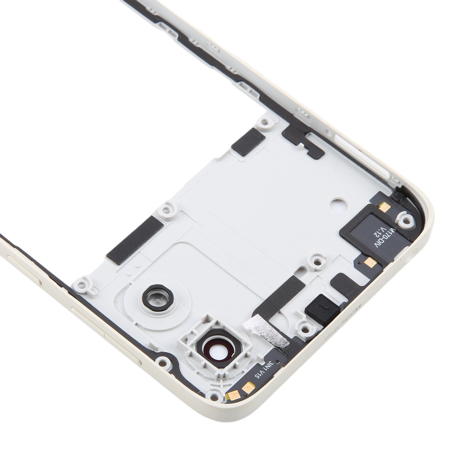 For-Motorola-Moto-E13-Original-Middle-Frame-Bezel-Plate-(Gold)