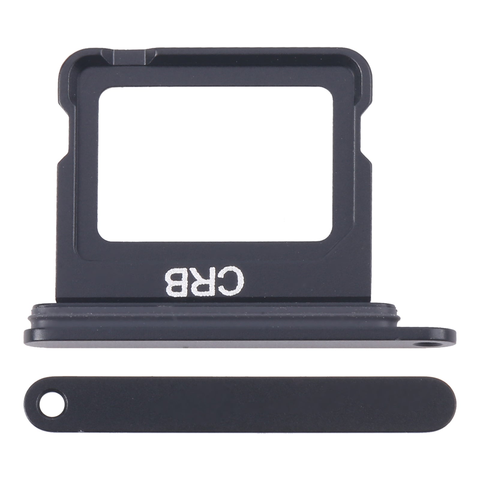 For iPhone 16 Plus SIM Card Tray (Black)