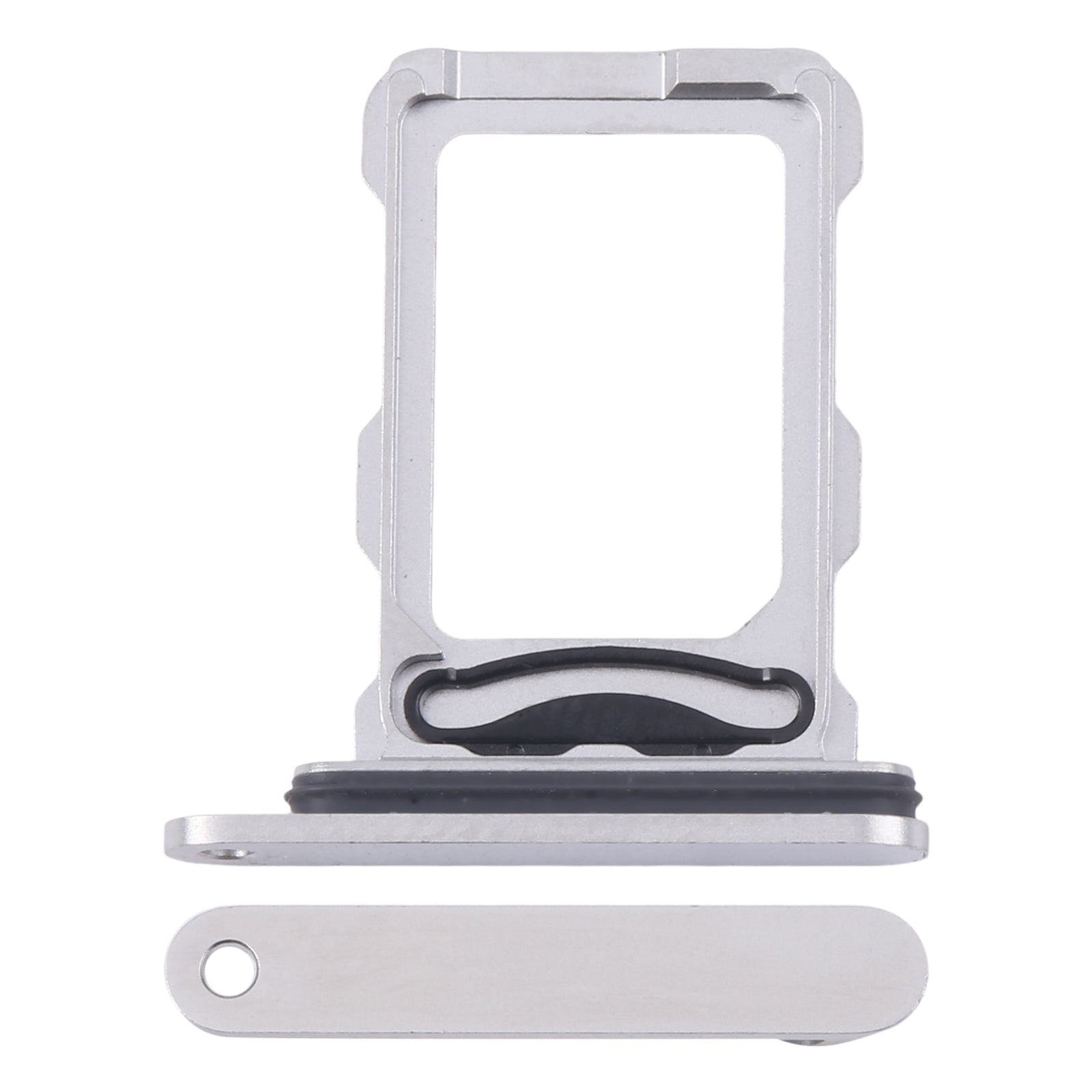For iPhone 16 Pro SIM + SIM Card Tray (White)