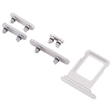 For iPhone 16 Pro Max Original SIM Card Tray + SIM Card Tray + Side Keys (White)