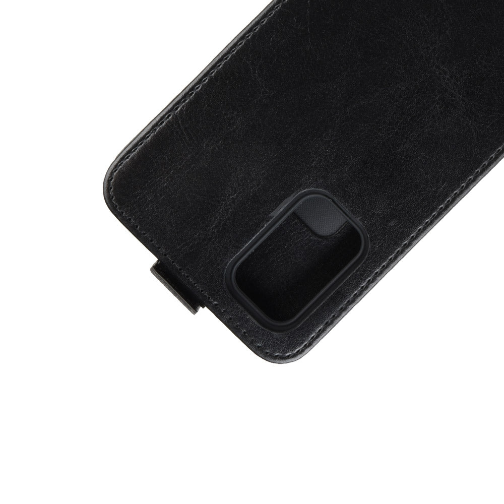 For-Samsung-Galaxy-S20-FE-(4G/5G)-/-S20-Lite-R64-Texture-Single-Vertical-Flip-Leather-Protective-Case-with-Card-Slots-&-Photo-Frame(Black)