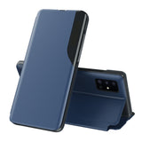 For-Samsung-Galaxy-S20-FE/S20-Lite-Attraction-Flip-Holder-Leather-Phone-Case(Blue)