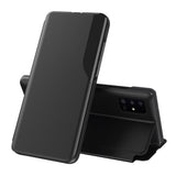 For-Samsung-Galaxy-S21-Ultra-5G-Attraction-Flip-Holder-Leather-Phone-Case(Black)