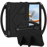 For-Samsung-Galaxy-Tab-S8+-/-Tab-S8-Plus-/-Tab-S7-FE-/-Tab-S7+-T970/T975/T976-EVA-Flat-Anti-Falling-Protective-Case-Shell-with-Holder(Black)
