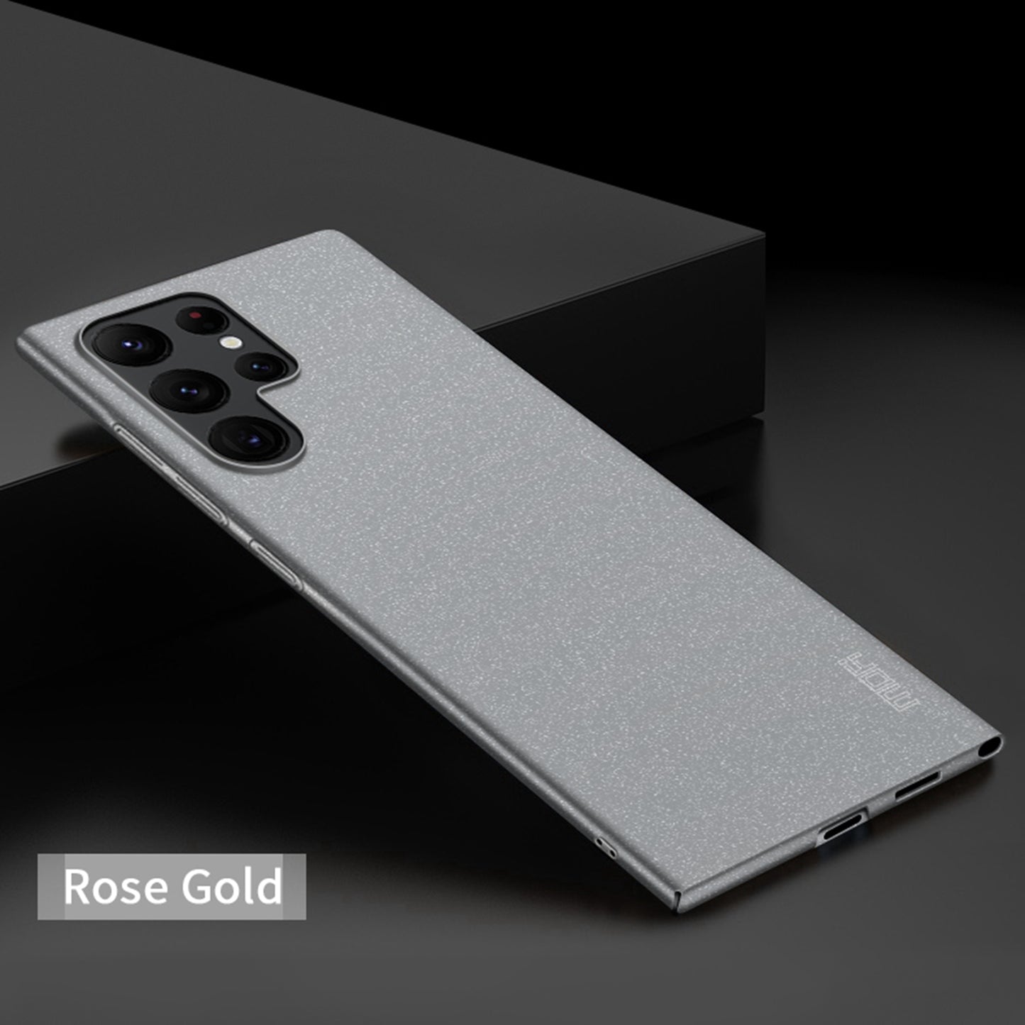 For-Samsung-Galaxy-S24-Ultra-5G-MOFI-Fandun-Series-Frosted-PC-Ultra-thin-All-inclusive-Phone-Case(Gray)