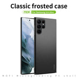 For-Samsung-Galaxy-S24-Ultra-5G-MOFI-Fandun-Series-Frosted-PC-Ultra-thin-All-inclusive-Phone-Case(Gray)