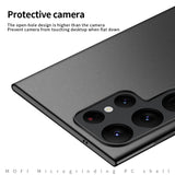 For-Samsung-Galaxy-S24-Ultra-5G-MOFI-Fandun-Series-Frosted-PC-Ultra-thin-All-inclusive-Phone-Case(Gray)