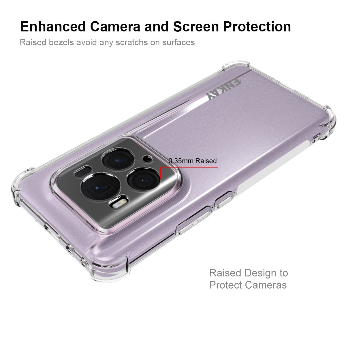 For-Honor-Magic6-Ultimate-5G-ENKAY-Hat-Prince-Transparent-TPU-Shockproof-Phone-Case