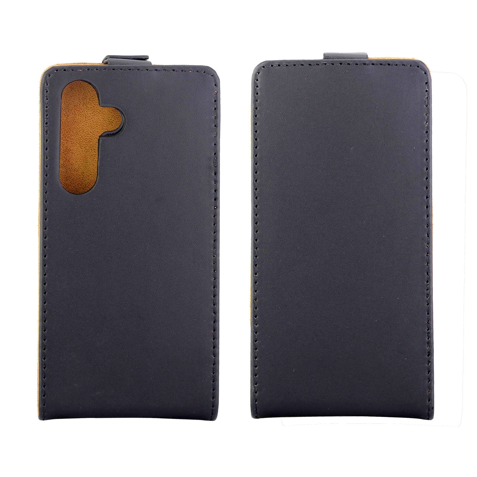 For-Samsung-Galaxy-S24-5G-Vertical-Flip-Leather-Case-with-Card-Slot(Black)