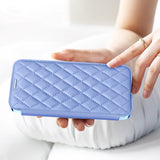 Rhombus-Leather-Phone-Case-for-iPhone-17e-/-16e-with-Magsafe-RFID