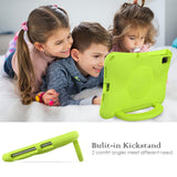 For-Samsung-Galaxy-Tab-S6-Lite-10.4-2020-Handle-Football-Shaped-EVA-Shockproof-Tablet-Case(Grass-Green)