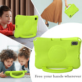 For-Samsung-Galaxy-Tab-S6-Lite-10.4-2020-Handle-Football-Shaped-EVA-Shockproof-Tablet-Case(Grass-Green)